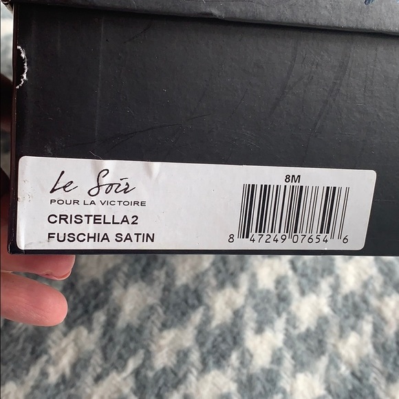 Por La Victoire Pink Satin platforms - Picture 13 of 16